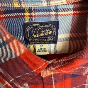 J.Crew Sportsmen’s Outfitters Red Plaid M